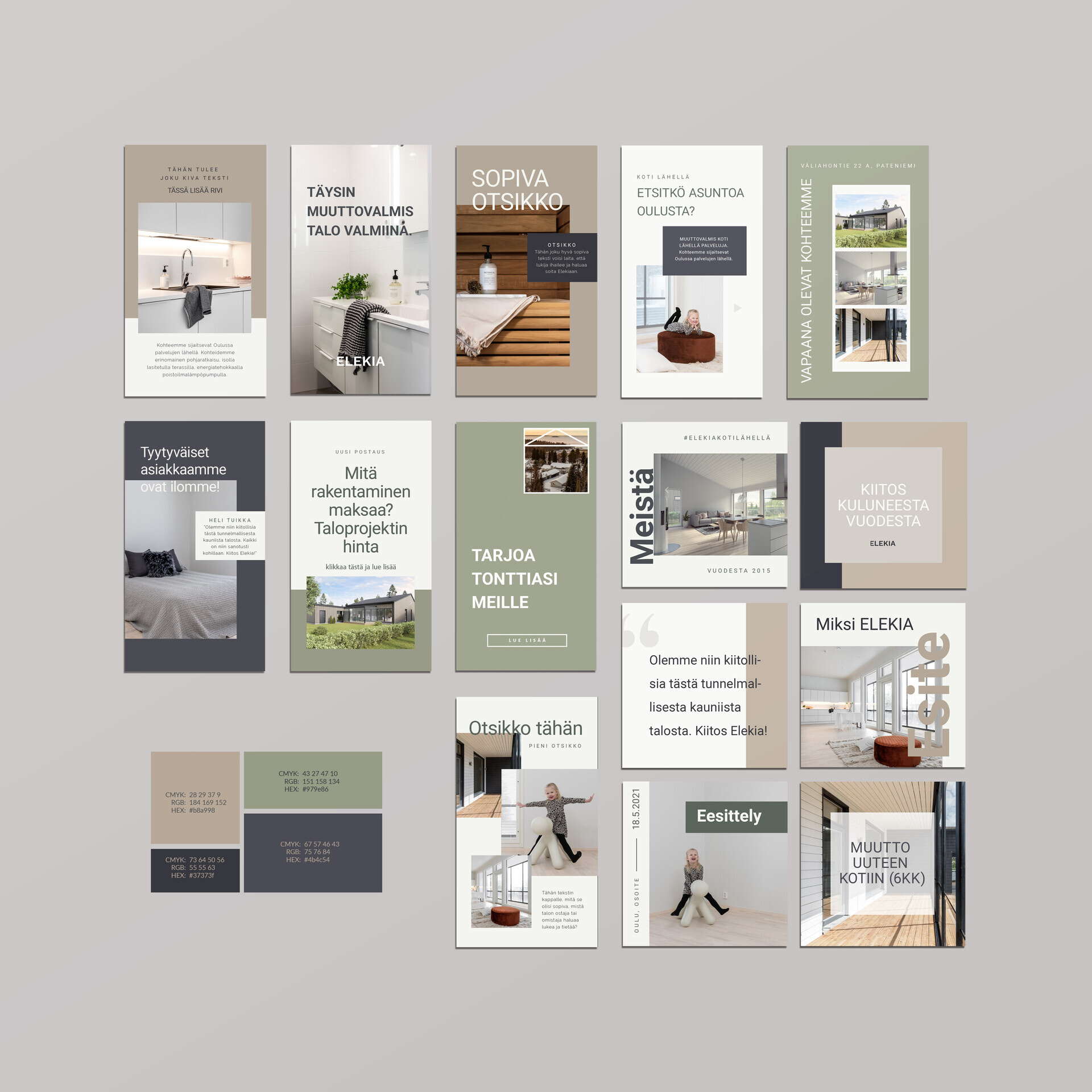 Example of Social Media Branding Kit