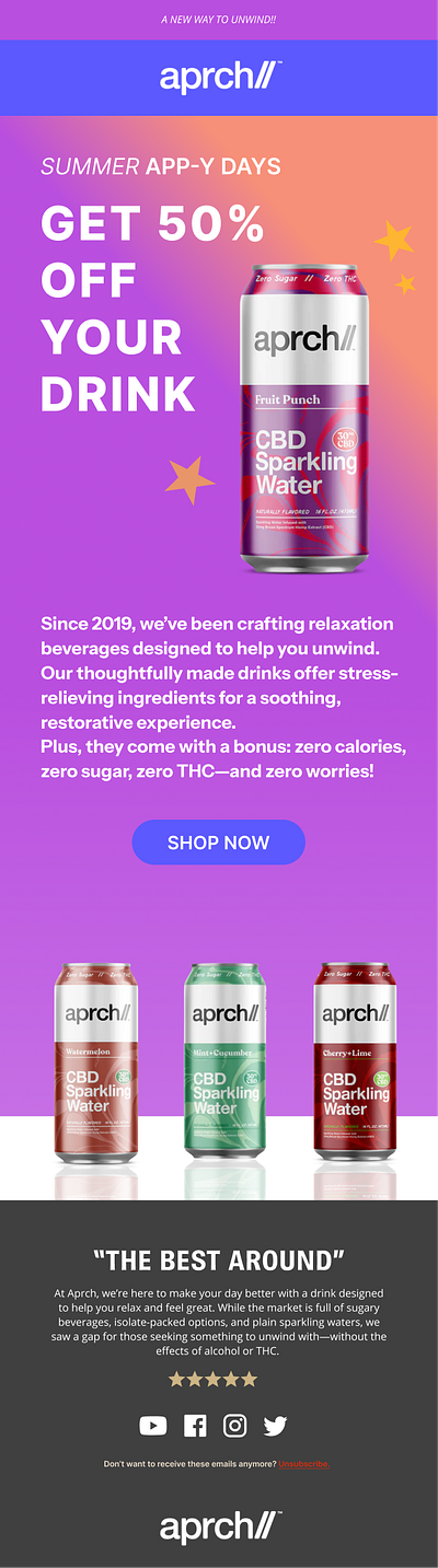 Email mockup - Gradient Based, Grid Aligned. email design email marketing figma swiss design