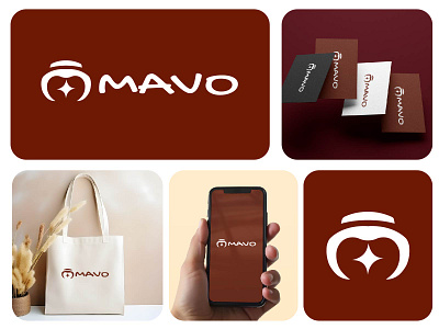 Mavo Logo bold brand creativity distinctive elegant feels focused iconic lifestyle mark mavo memorable modern premium quality represents