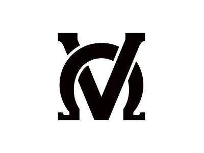 V Omega Logo branding company brand logo company branding design graphic design logo modern vector