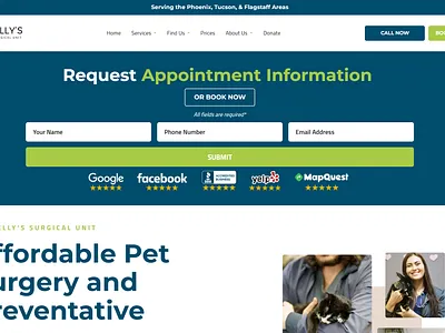 Veterinarian Web Design web design wordpress