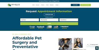 Veterinarian Web Design web design wordpress
