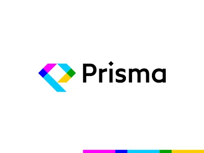Prisma, architecture studio logo design: P letter + prism architects architecture architecture photography commercial architecture commercial real estate diamond facets industrial architecture interior design landscape design landscaping letter mark monogram logo logo design office building p prism prisma real estate studio urban design