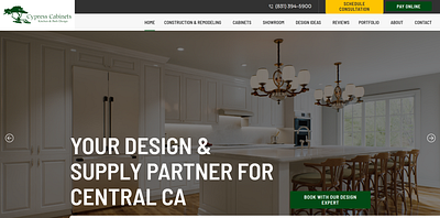 General Contractor Web Design ui web design wordpress