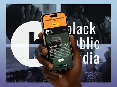 Black Public Media -Website Redesign, Analytics & Ongoing Growth web development web maintenance web refresh website redesign