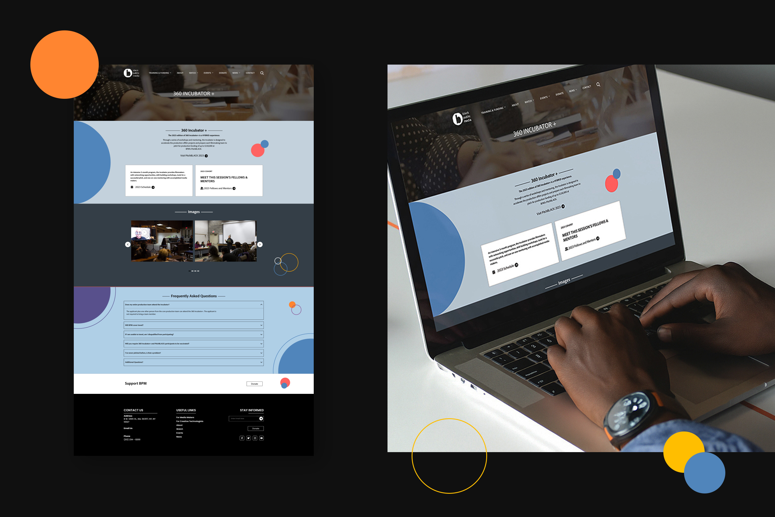 Example of Standard Website Development