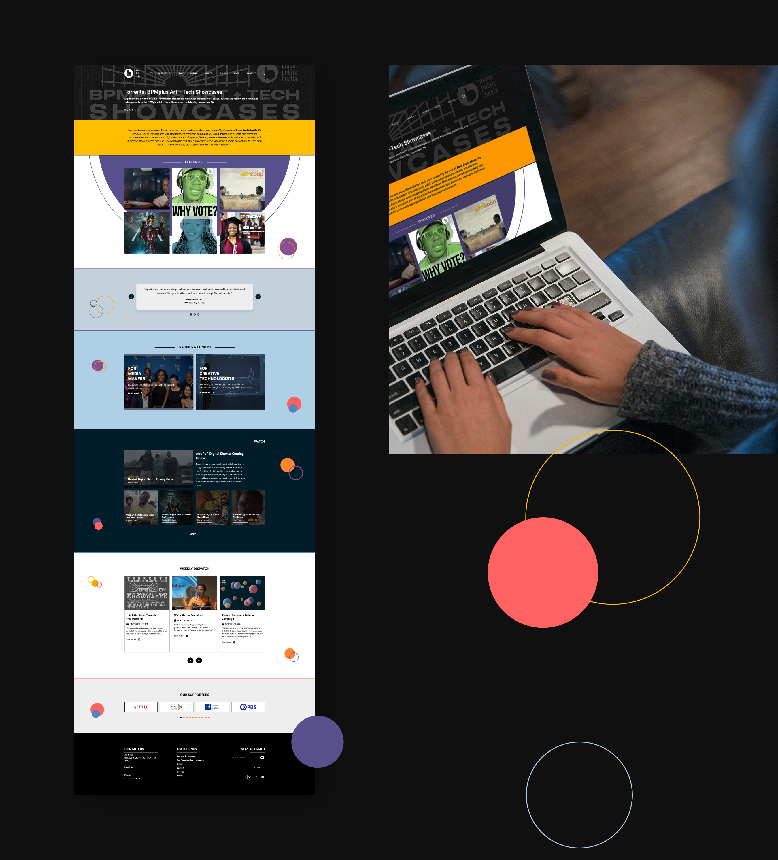Example of Standard Website Development