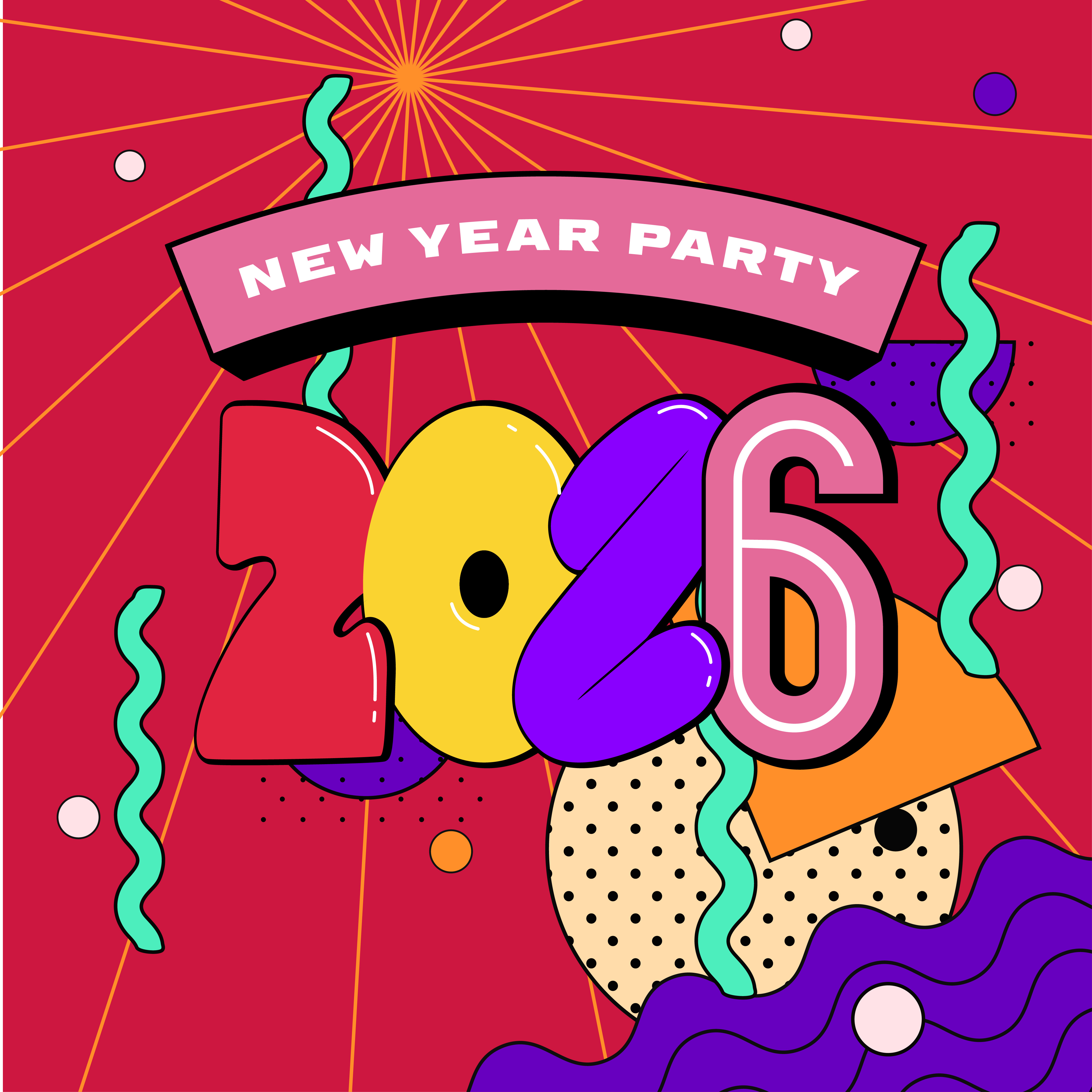 Example of Social Media Design Poster