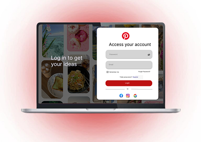 Login & Home Page ui