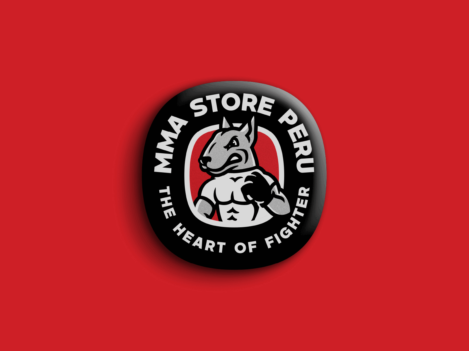 MMA STORE PERU: Logo Design bold branding brand identity brand illustration branding branding design character logo combat sports design design fighter spirit graphic design illustration logo logo design martial arts branding mascot logo mma logo modern logo sports identity sports logo design vector artwork