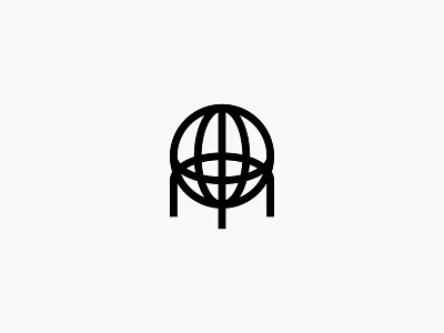 Cauldron cauldron globe logo modern simple