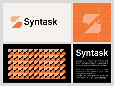 Syntask Modern S + Checkmark Logo for Productivity SaaS abstract check icon bold saas branding brand identity designer branding checkmark logo geometric logo design letter s logo logo minimal symbol modern abstract mark print productivity app icon productivity saas progress checkmark project management logo s letterform mark task completion icon task logo timeless s logo workflow logo