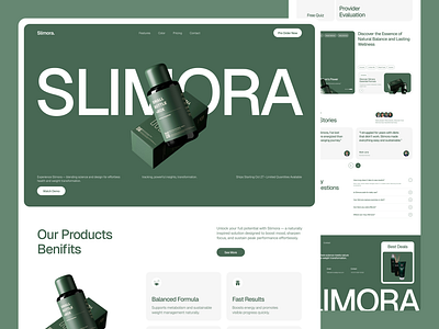 Healthcare Website Design - Weight Loss fitness landing page health wellness website healthcare website healthtech medical website nutrition website web design weight loss weight loss landing page weight loss website