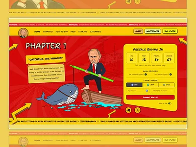 Wall Street Putin - Meme Coin meme meme coin meme coin website meme token meme token website memecoin presale