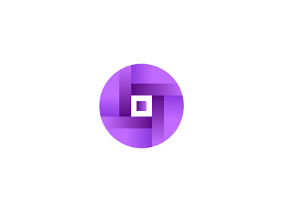 Aperture of Intelligence Logo abstract logo ai logo aperture design biswajit design branding for ai clean branding data visualization futuristic logo geometric logo logo concept logo exploration logo for startup modern logo motion design neural network predictive tech purple palette startup identity tech branding unused logo