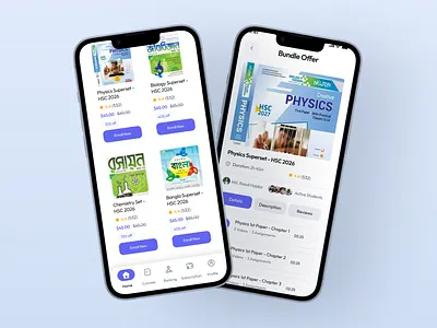 LearnPath - a learning platform course app course platform edtech education education app education platform education ui learning app learning platform study study app ui