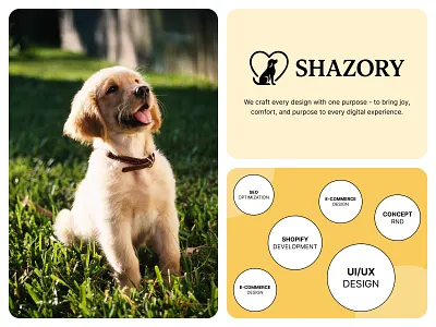 Pet - Inspired Hero & Brand Identity UI Exploration brand identity clean interface creative layout design exploration dribbble design hero section modern ui pet lover design soft ui ui design ux design web design web design inspiration