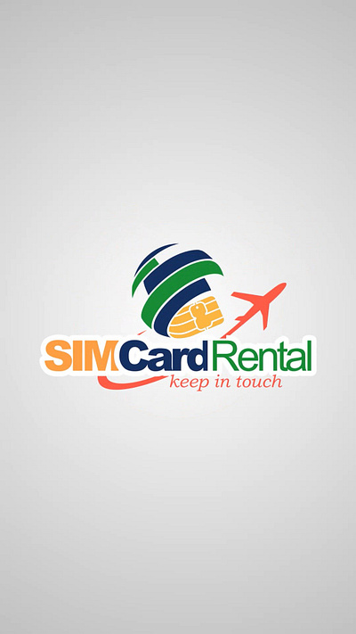 Logo Animation for Sim Card Rental animation animationlogo branding graphic design logo logoanimation