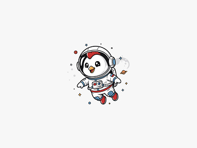 Space Chick Logo branding branding design character design character design logo chicken character design chicken logo chicken logo design cute character design design graphic design illustration logo logo design roaster roaster logo space logo vector
