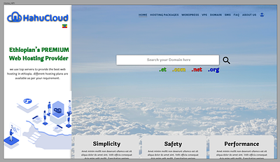 Hahu Cloud Hosting cloud hosting website