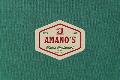 Amano’s Italian Restaurant Logo – A Taste of Home badge logo brand identity branding creative logo food brand logo graphic design identity designer italian modern restaurant italian pasta bar lettering logo logo logo creator logo design logo designer modern logo modern visual identity professional logo designer restaurant logo design vector