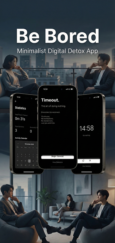 Be Bored, Get a Timeout ui