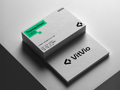 VitVio Identity branding business card corporate design download identity logo mockup mockups premium psd stationery template typography