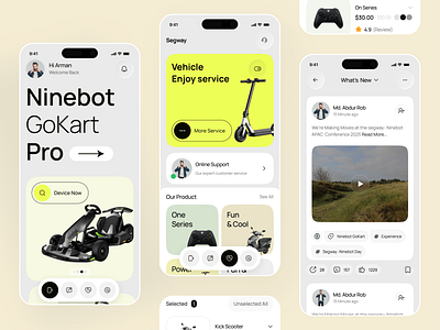 Electric Vehicle Mobile App app ecofriendly ecommerce ecommerce ui electric vehicle electric vehicle ui mobile ui mobileapp shop transportation ui vehicle