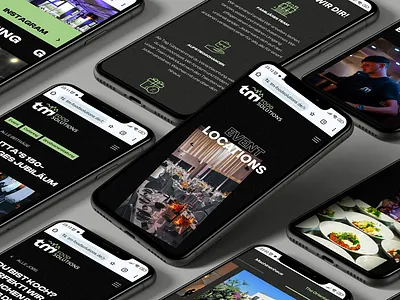 TM Food Solutions animation graphic design lottie motion design ui web design
