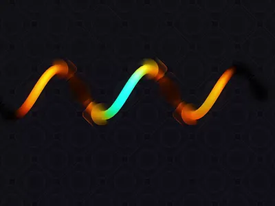 Helix Firewall animation glass helix loop spiral spline splinetool wallpaper web