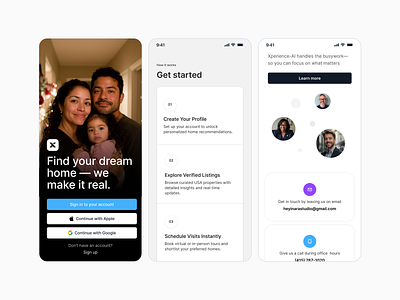 Login - Xperience ui design design system product ui uikit ux web
