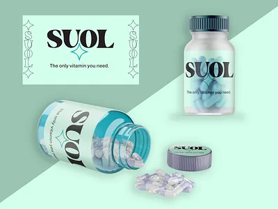 Packaging design for a multivitamin company (2024) branding graphic design