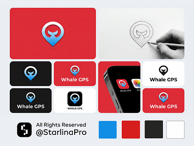 Whale GPS Logo abstract whale brand identity brand logo branding combination mark logo gps icon gps logo gps tracker gradient logo location pin logo logo design map marker marine logo minimal logo minimalist logo navigation logo ocean mark ocean symbol whale logo
