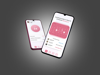Menstruation Cycle Mobile App air condition android app desing app application design graphic design ios app desing mabile manstıration cycle menstrual mobil monthly menstrual cycle pad period scale ui uidesing ux women women mobil app