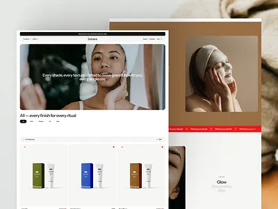 Solvane Framer eCommerce template integrated with Shopify branding conversion ecommerce framer gallery homepage minimalist modern performance product responsive shopify showcase template trending ui ux webdesign