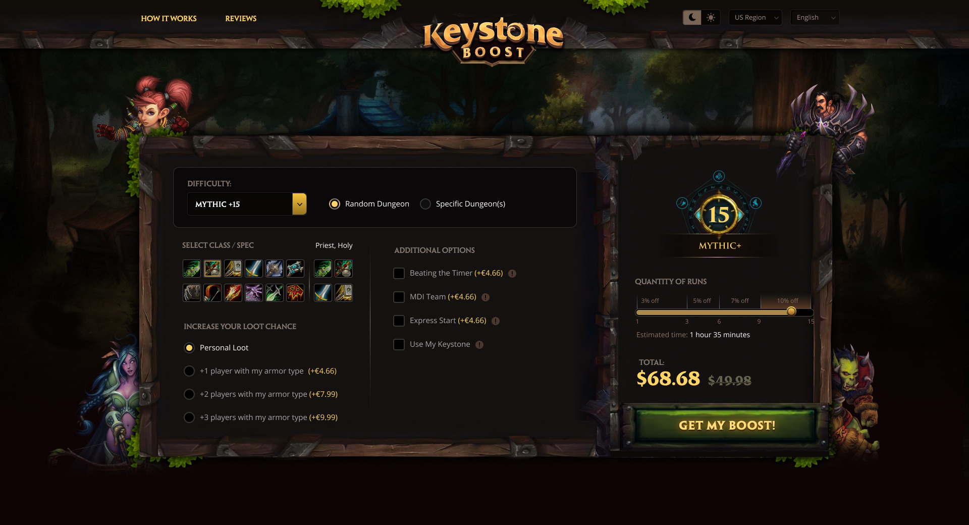 Keystone Boost game shop website