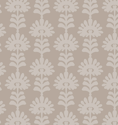 Blush Meadow floral flower illustration pattern stamp sunflower