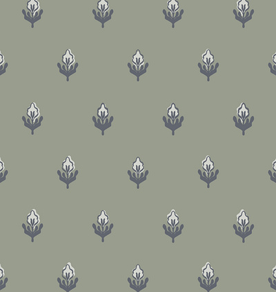 Blueleaf Bloom bloom blue floral illustration leaf leaves nature pattern plant procreate stamp