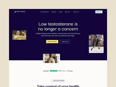 TRT Clinic - Low testosterone therapy clinic creative health health care laboratory modern testosterone therapy trt