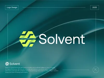 Solvent - Logo Design brand guidelines brand identity branding design icon identity logo logo creation logo design logo designer logo mark logodesign logos s logo typography