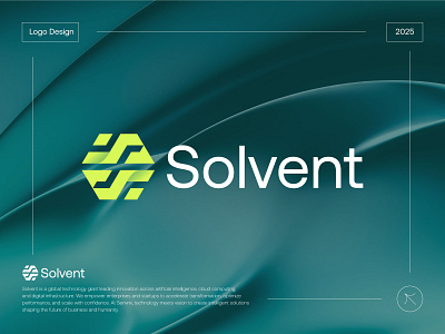 Solvent - Logo Design brand guidelines brand identity branding design icon identity logo logo creation logo design logo designer logo mark logodesign logos s logo typography