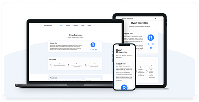 Portfolio Website branding freelance porfolio ui website design website development