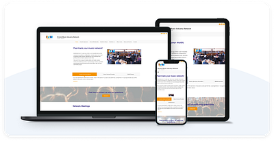 Music Networking Website branding music website ui ux website design website development