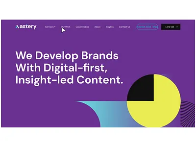 Creative Agency Landing Page Design animation branding design graphic design illustration logo typography ui ux vector