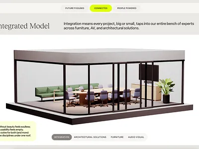 Conference Room 3d arch architecture building c4d chairs commercial real estate conference room lights lobby redshift render room table tv