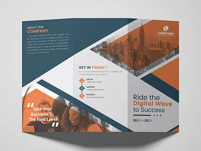 Brochure Design (Digital Wave)