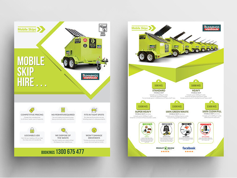Example of Flyer/Brochure/Leaflet Design