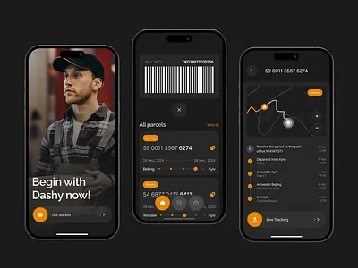 Dashy | Your best delivery friend android development app design app development delivery app flutter ios development mobile app mobile design react native ui design