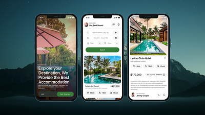 Booking App "UI Practice Concept" ui