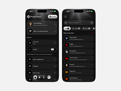 Password Manager Mobile App UI/UX app interface ios design mobile mobile app mobile app design mobile apps mobile ui mobileapp ui design ux ui design